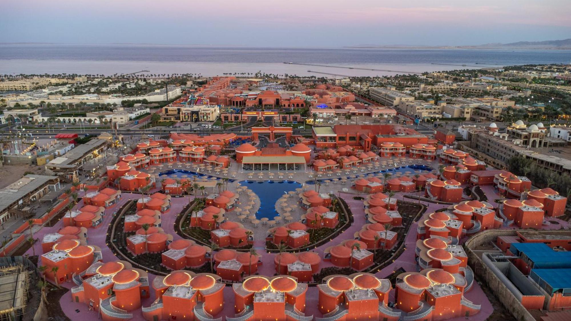Pickalbatros Laguna Club Resort Sharm El Sheikh Extérieur photo Aerial view of the resort