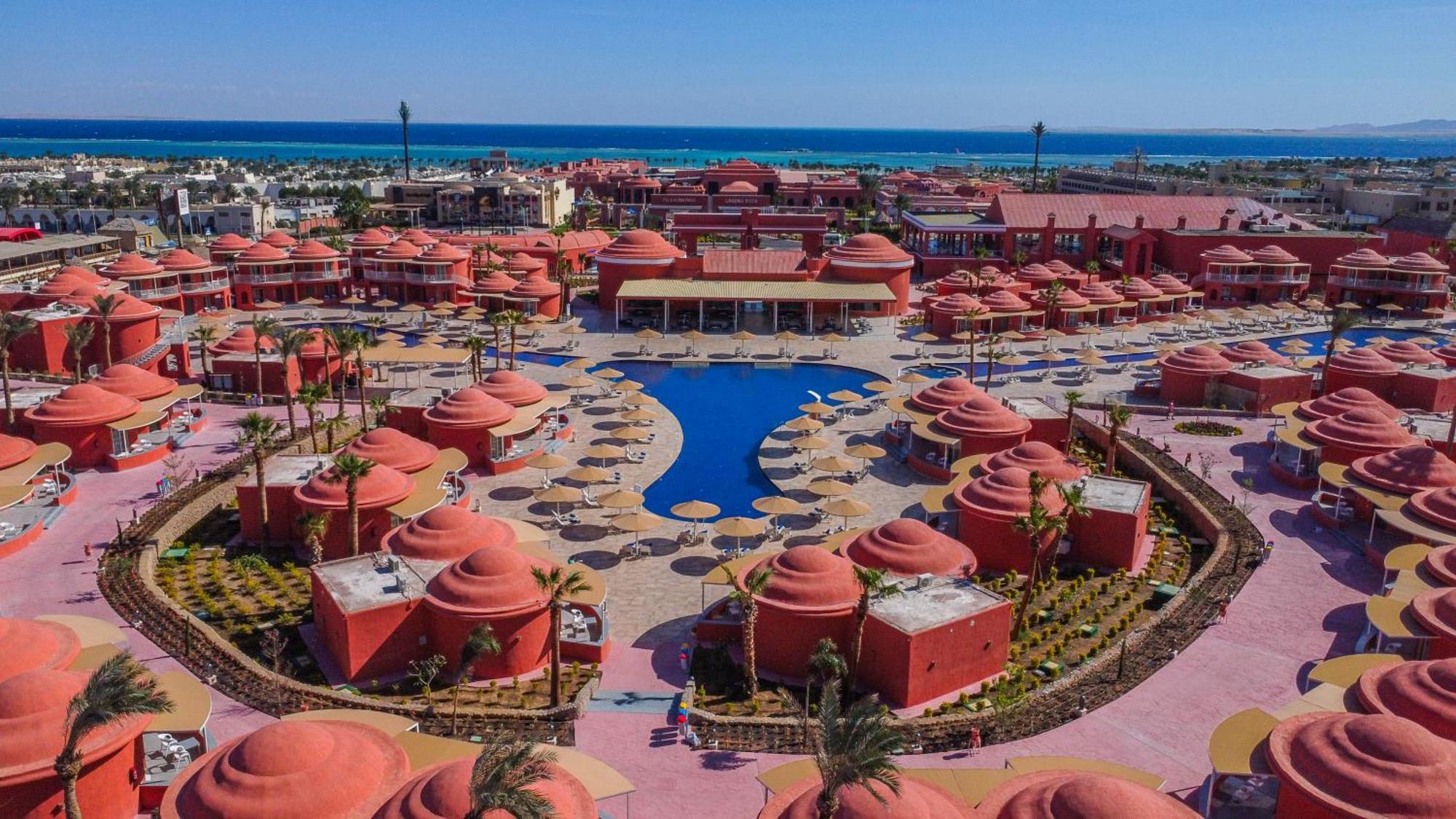 Pickalbatros Laguna Club Resort Sharm El Sheikh Extérieur photo Aerial view of the resort