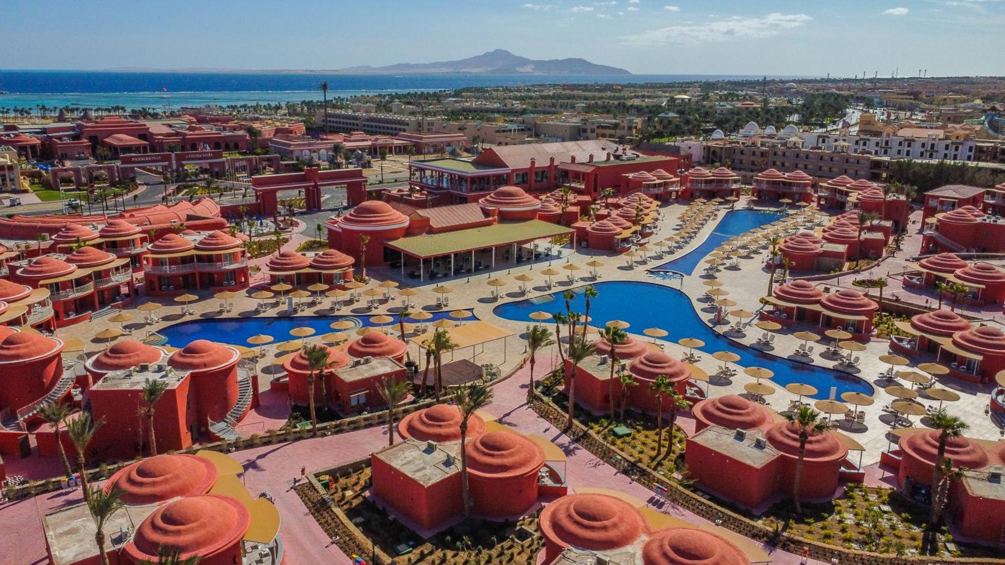 Pickalbatros Laguna Club Resort Sharm El Sheikh Extérieur photo Aerial view of the resort