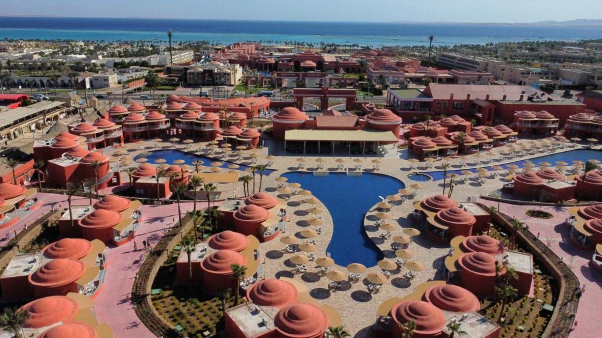 Pickalbatros Laguna Club Resort Sharm El Sheikh Extérieur photo Aerial view of the resort