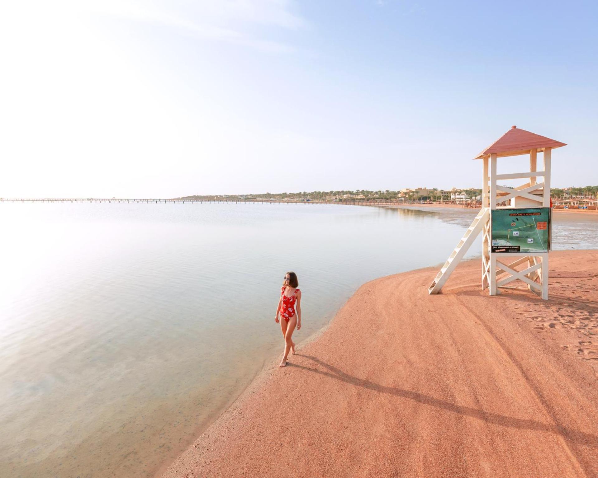 Pickalbatros Laguna Club Resort Sharm El Sheikh Extérieur photo The beach at the dam